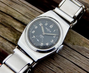 Vintage TreSor Gilde 1939 DRGM first Sport All SS Men's Wrist Watch Germany 40's - Picture 1 of 24