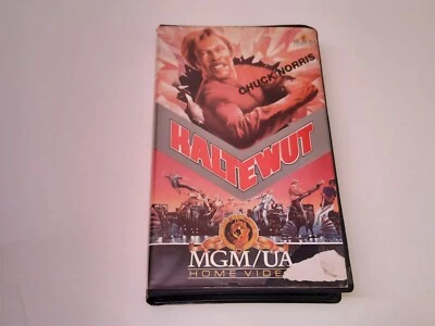 Kalte Wut 1982 Uncut VHS German PAL MGM / UA Video Chuck Norris Forced Vengeance - Bild 1 von 4