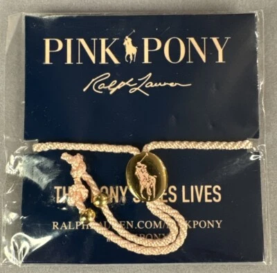 Polo Ralph Lauren Rosa Poni Pulsera Foto 1 de 4