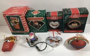 CHRISTMAS ORNAMENT Lot Of 5 See Description - Picture 1 of 12