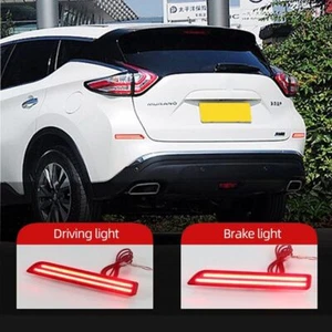 Luz indicadora antiniebla DRL freno parachoques trasero reflector para Nissan Murano 2015-2019 - Imagen 1 de 8