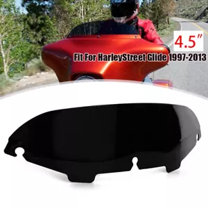 4.5" Windshield Windscreen Fit for Harley Touring Electra Street Glide 1996~2013 - Picture 1 of 9