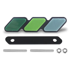 Insignia de rejilla tricolor verde para automóvil con tornillos/soporte para Toyota Highlander XSE - Imagen 1 de 10