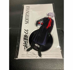 Shin Evangelion x KAMEN RIDER Acrylic Stand Figure Kaworu Nagisa Japan - New - Picture 1 of 1