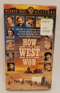 How the West Was Won VHS 2000 Warner Bros John Wayne Debbie Reynolds - Picture 1 of 10