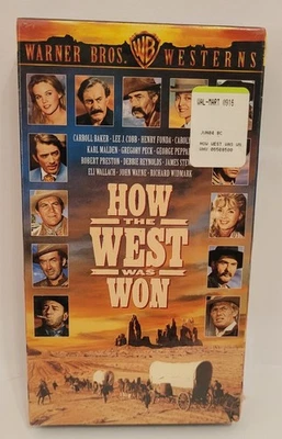 How the West Was Won VHS 2000 Warner Bros John Wayne Debbie Reynolds - Imagem 1 de 4