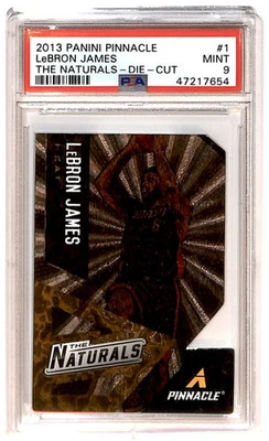 2023-24 Pinnacle Naturals Troquelado 91/99 LeBron James #1 PSA 9 (NINGUNO SUPERIOR) ES6 Foto 1 de 2