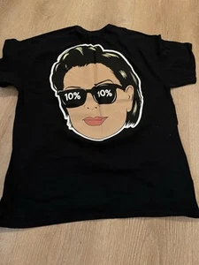 Camiseta Kylie Jenner Calabasas Kris Jenner Head 10% Talento Talla M H59 - Imagen 1 de 3