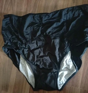 Periodenhose in Übergröße. 20-24 (5XL) Nur Schwarz. AUS LAGERUNG ZERKNITTERT. Mittel/Schwer - Bild 1 von 8