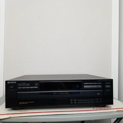 Sony CDP-C265 5-Disc CD Changer Player Carousel Tested Working - Image 1 of 4