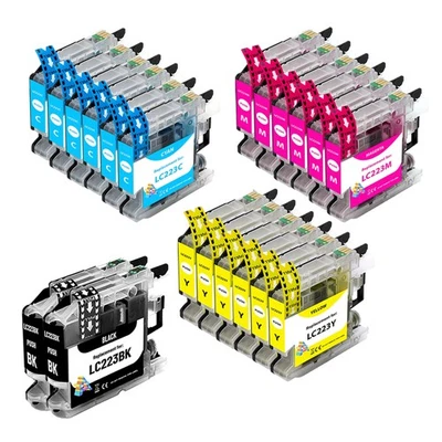 Patronen kompatibel Brother LC223 XL MFC-J5320DW MFC-J5620DW J480DW DCP-J4120DW - Bild 1 von 4