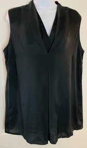 Cabi ärmellose Bluse Damen Größe M schwarz V-Ausschnitt - Bild 1 von 6