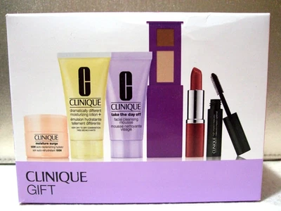Clinique 6 Pc Set DDML+ Eyeshadow Duo Like Mink Moisture Surge 100H  SEALED - Image 1 of 4