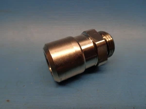 (1) 628-0627 EISELE SCREW IN CONNECTOR G 3/8 THREAD OD 1/2" (12.7) TUBING NEW - Picture 1 of 5