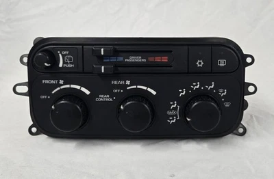 Dodge Durango SLT 2001-2003 control de temperatura del tablero delantero ID-55056249AE Foto 1 de 4