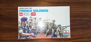 Esci Ertl 1/72 #205 WW2 Plastic French Soliders In Box - Picture 1 of 4