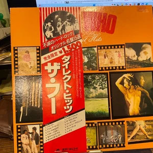 THE WHO LP  DIRECT HITS 1980 Japan  POLYDOR MPX4020 M/NM W/Obi & Insert - Picture 1 of 4