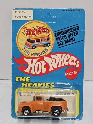 Vintage Hot Wheels Patch Card Unpunched  '56 Hi-Tail Hauler Orange MOC - Image 1 of 4