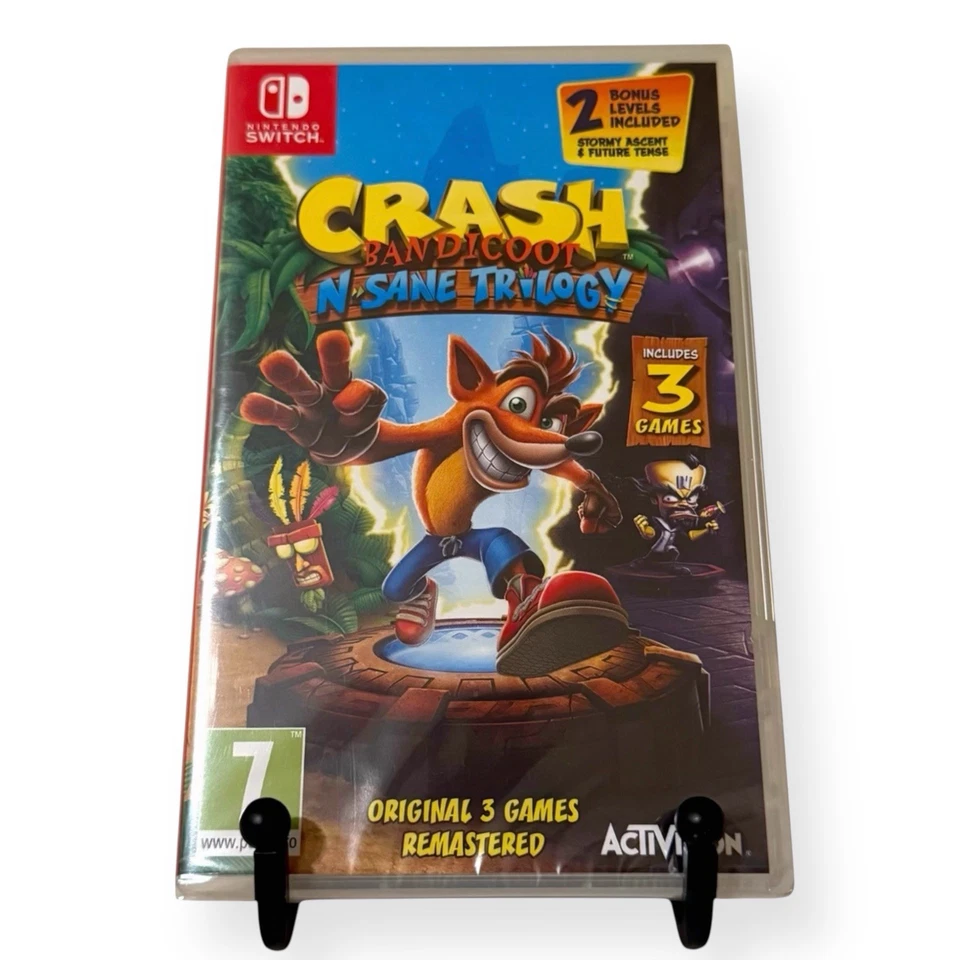 Crash Bandicoot N. Sane Trilogy - Nintendo Switch, 2018 - UE - NUEVO/SELLADO Foto 1 de 4