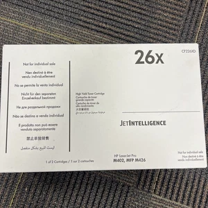 HP CF226XD LaserJet Toner Cartridges Pack of 1 - Black EXPIRED 12/2022 - Picture 1 of 2