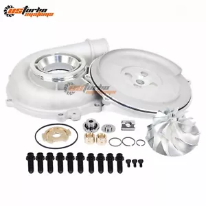 6.6L Duramax GT3788VA Compressor Housing 64/88mm Billet Compressor Wheel Kit - Picture 1 of 4