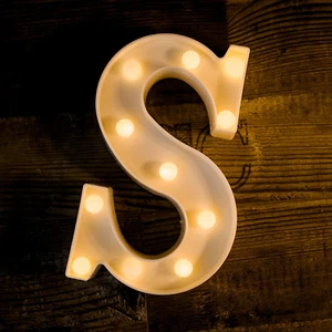 LED Letter Lights Sign Marquee Light up Letters Sign for Night Light Wedding/Bir - Picture 1 of 5