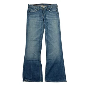 Citizens of Humanity COH Low Waist Flair Flare Stretch Denim Jeans Y2K Naomi 29 - Picture 1 of 8