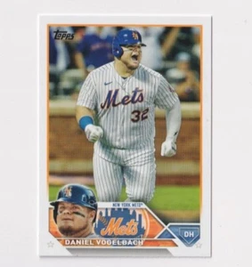 (10) Daniel Vogelbach 2023 Topps Series 1 Base Card Lot #147 New York Mets - Bild 1 von 1