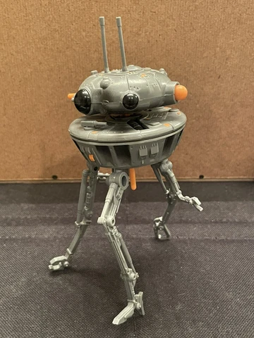 Star Wars 1996 Probe Droid with Proton Torpedo Deluxe POTF Complete Kenner ESB Cover