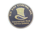 Top Hat Systems Ltd Computerized Food Service Systems Vintage Lapel Pin