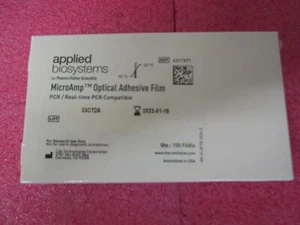 Applied Biosystems MicroAmp optische Klebefolie, 100 Stück, 4311971 - Bild 1 von 7