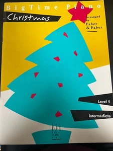 BigTime Piano Christmas Music Level 4 1989 Paperback Faber & Faber - Picture 1 of 8