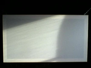 CINEMASCOPE BEAMER LEINWANDTUCH METERWARE 1,80 x 4,23 m FRONTPROJEKTION - Bild 1 von 3