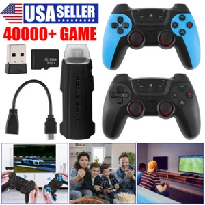 Consola de Videojuegos Retro 40000+ Juegos TV Stick 4K HDMI y 2 Controladores Inalámbricos - Imagen 1 de 18