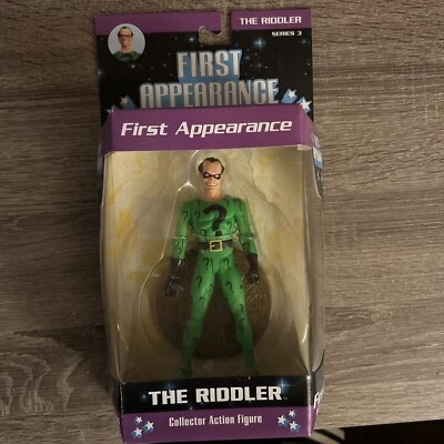 DC Direct First Appearance The Riddler可动人偶系列3 — 第 1/4 张图片