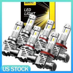For 2014 KIA OPTIMA EX Luxury Sedan 4-Door 2.4L L4 LED Headlight Fog Light Bulbs - Picture 1 of 10