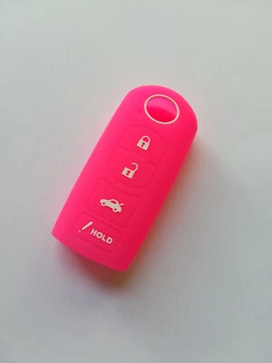 Cubierta de llave rosa intenso para 17 18 Toyota Yaris iA 2016 ScioniA Smart Key WAZSKE13D01 Foto 1 de 3