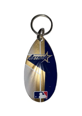 MLB Houston Astros Vintage Teardrop Spinner Keychain Size Large - Image 1 of 2
