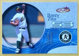 2001 Fleer Futures #189 Barry Zito Baseball Card Oakland Athletics - Picture 1 of 2