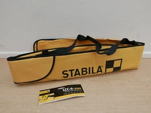 STABILA 2 METRE MULTI POCKET CARRYING BAG CASE FOR UP TO 6 SPIRIT LEVELS 18987 - Picture 1 of 4