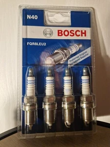 Bosch Zündkerzen Set FQR8LEU2 / N40 / 0242230806 - Bild 1 von 2