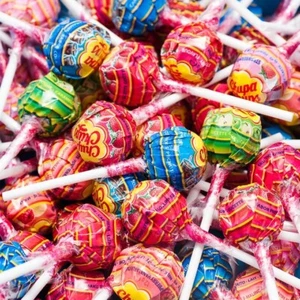 120 Best Of Chupa Chups Lollipops Assorted Cola Creamy Flavored Candy Lollipops - Picture 1 of 6