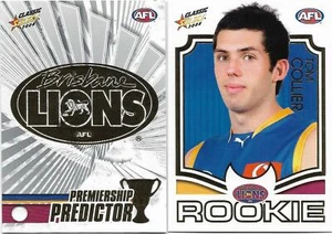 2008 Select Classic Predictor & Rookie (PC2 PDR2) Tom COLLIER Brisbane :::: - Picture 1 of 1