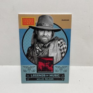 2014 Panini Golden Age Legends of Music Memorabilia #3 Willie Nelson