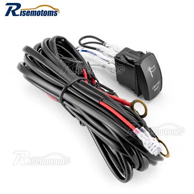 Kit de arnés de cables interruptor de látigo iluminado azul para CFMOTO UFORCE/ZFORCE 500 600 1000 Foto 1 de 4