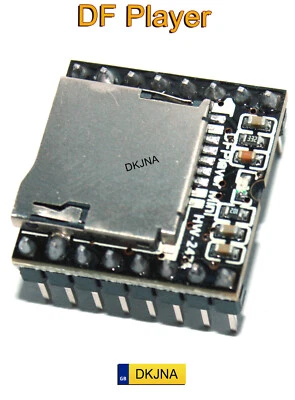 DFplayer Mini MP3 Player DF Player Module  Arduino UNO Music Audio Voice Board - Image 1 of 4
