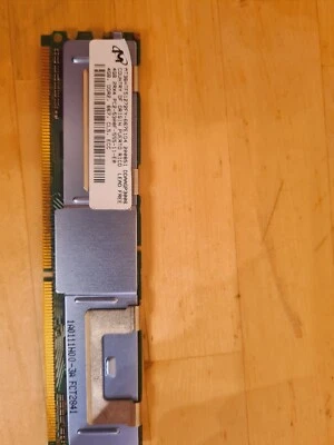 4GB Micron Server Mac Memory RAM Heat Sink MT36HTF51272FY 240-Pin DDR2-667MHz - Image 1 of 2