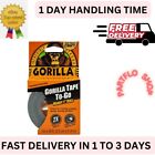 Gorilla Black Duct Tape To-go, 1 In X 30 Ft Single Roll