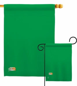 Bandiera verde giardino mercante novità decorativa piccolo regalo cortile casa striscione - Foto 1 di 17