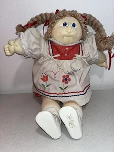 VINTAGE '85 Signed Xavier Roberts The Little People Cabbage Patch Doll 22" USA! - Picture 1 of 8